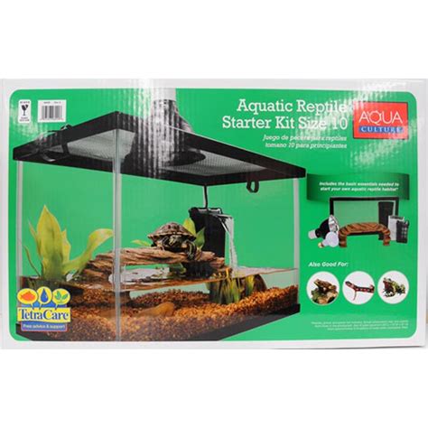 Aqua Culture Gallon Turtle Aquatic Reptile Habitat Starter Kit