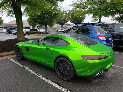 Chrome Green Mercedes Amg Gt S 6speedonline Porsche Forum And