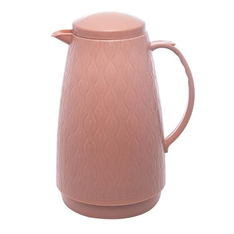 Garrafa Térmica De Plástico Peacock Nude 1L Wolff Camicado