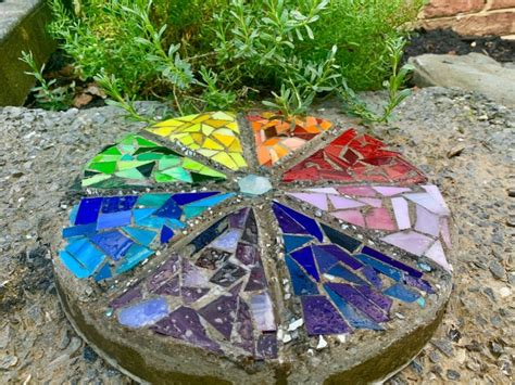 Mosaic Stepping Stone Diy Kit