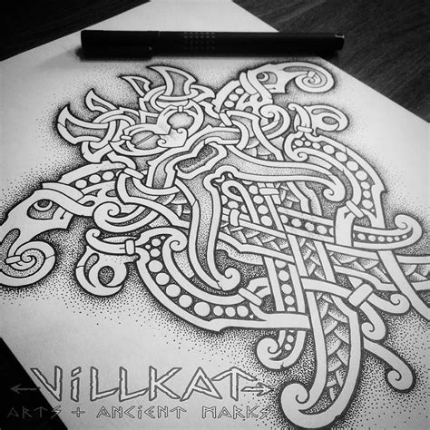 114 Best Viking Knotwork And Art Images On Pinterest Viking Tattoos