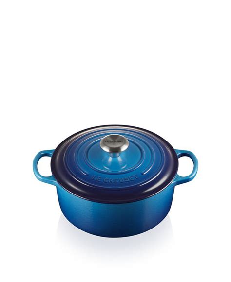 Le Creuset Signature Gryta Rund 4 2L 24 Cm Azure STORENORDICA