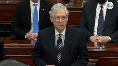 Mitch Mcconnell Slams Storming Of Us Capitol By Pro Trump Mob