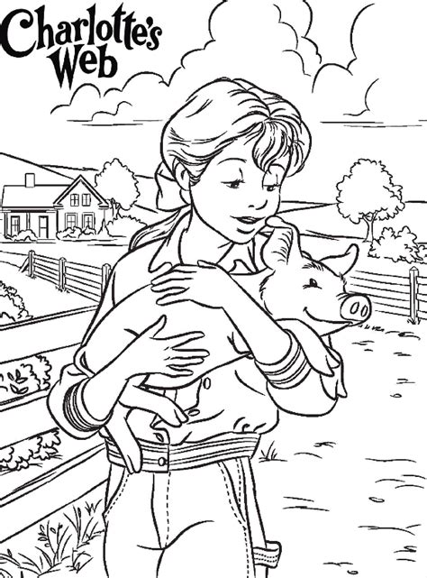 Free Charlottes Web Coloring Pages Download Free Charlottes Web Coloring Pages Png Images Free