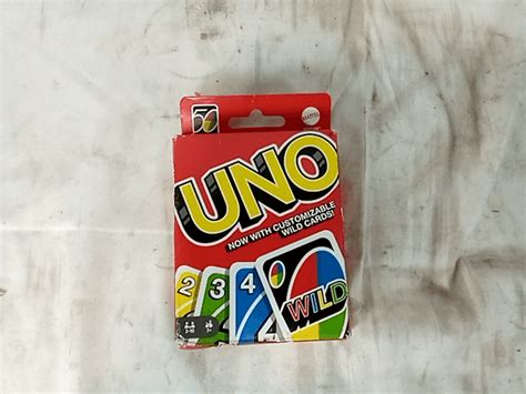 UNO Card Game 2-10 Players Ages 7+ Mattel 41001 Family Game Uno Game Cards - Dutch Goat