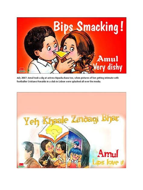 Amul Ad Collection 2011 2012 Cinema Of India Bollywood