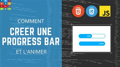 Créer Une Barre De Progression Tutoriel Html Css Javascript Youtube