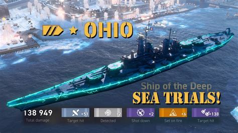 Ohio Legendary Tier Battleship World Of Warships Legends YouTube