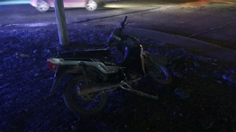 Motociclista Herido En Un Violento Choque Ocurrido En Un Cruce Aire