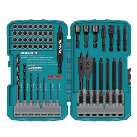 Makita T 01725 ULTIMATE Impact 1 4 Hex Drive 70 Piece Impact Drill