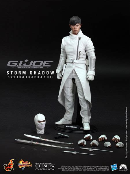 Hot Toys G I Joe Retaliation Storm Shadow 1 6 Scale Figure The Toys Time Forgot