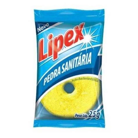 Limpeza Pedra Sanitária Lipex 25G