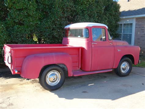 1956 Dodge Ram 12 Ton Pickup 6 Cyl 1954 1955 1957 Rat Rod Patina Shop Truck Classic Dodge