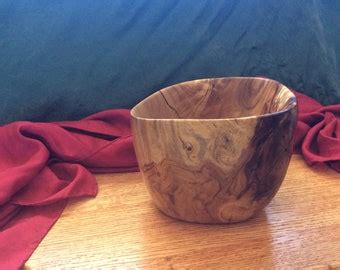 Burl wood bowl | Etsy