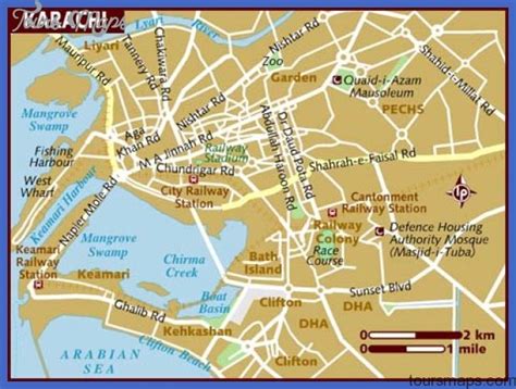 Karachi Map With Roads