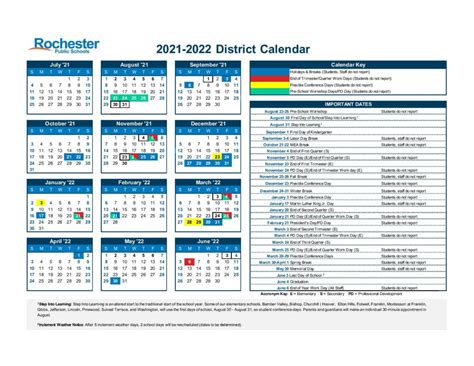 Academic Calendar Rochester - Maggy Rosette