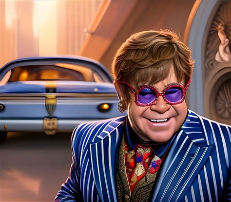 Elton John As Austin Powers Ai Generated Artwork Nightcafe Creator