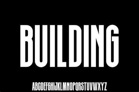 Building Fonts Vectors And Illustrations For Free Download Freepik