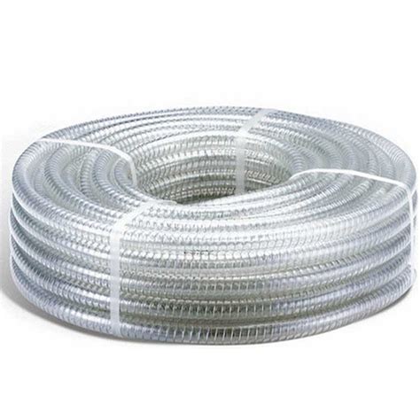 China High Quality Pvc Spiral Steel Wire Reinforced Hose Transparent