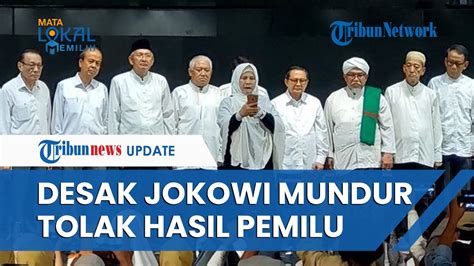 Update Pilpres Sejumlah Tokoh Desak Jokowi Mundur Keberadaan Ahok