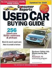 Used Car Buying Guide 2005 (Consumer Reports Used Car Buying Guide ...