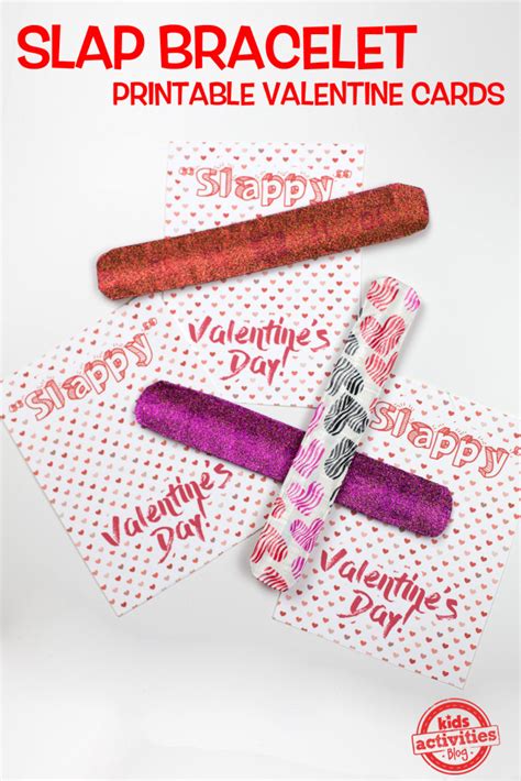 Slap Bracelet Valentine Cards Skip To My Lou