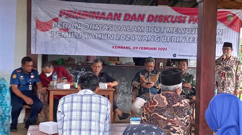 Peran Ormas Dalam Mewujudkan Pemilu Tahun Yang Berintegritas