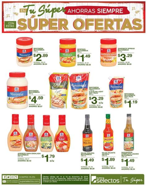 S Per Ofertas En S Per Selectos Diciembre Tuofertasv