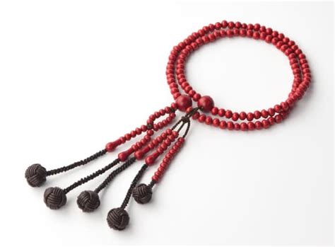 Sgi Soka Gakkai Prayer Beads Camellia Red Kongodo Sgi Store