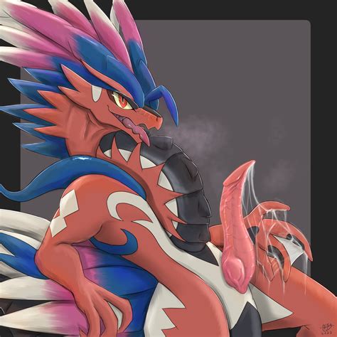 Rule 34 Anthro Dragon Genitals H56 Hikkoro Hi Res Koraidon Male