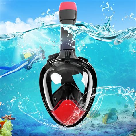 Neopine Underwater Diving Mask Snorkel Set Diving Swimming Gopro Camera ...