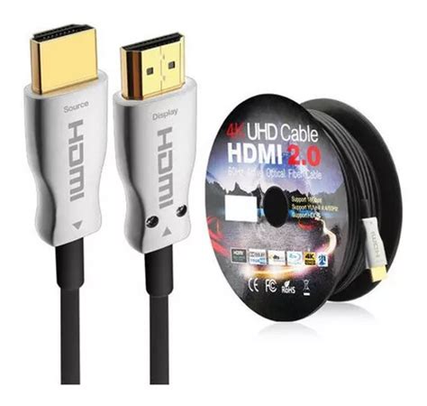 Cabo Hdmi Fibra Ótica 100 Mts Parcelamento sem juros