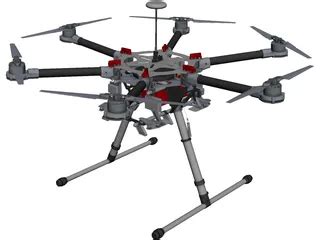 Dji Phantom Drone Cad Model Dcadbrowser