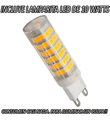 Aplique Bidireccional Pared Exterior Lupa C Led W Pack X En Venta