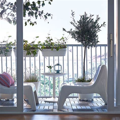 Stylish Balcony Updates That Start At Ikea Decora O De Sacadas