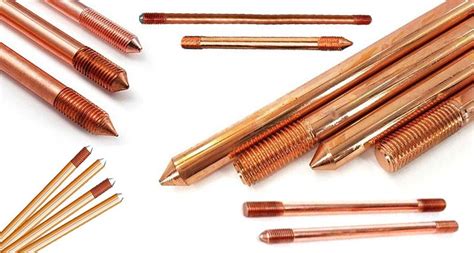 Earth Rods Copper Earthing Rods Ground Rod Manufacturer Supplier