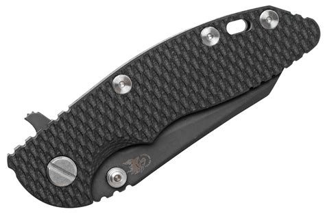 Rick Hinderer XM 18 3 Wharncliffe 20CV Battle Black DLC Black G10