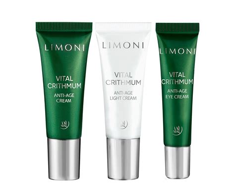 LIMONI VITAL CRITHMUM ANTI AGE CARE SET Набор Cream 25ml Light Cream