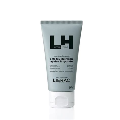 LIERAC Homme Baume Apaisant Après Rasage Hydratant 75ml MaPara Tunisie