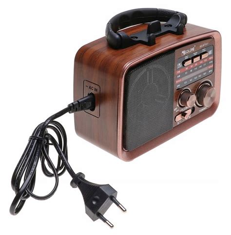 Radio PRZENOŚNE RETRO GŁOŚNIK FM Bluetooth MP3 USB Arena pl