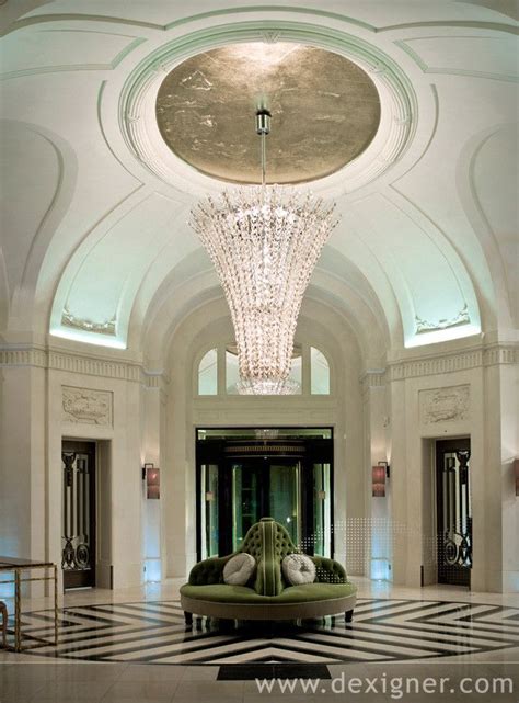 The Lobby of the Trianon Palace Hotel Wins the European Hotel Design ...