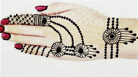 Ramadan Mehndi Designs For Back Hand Very Beautiful Mehndi Design