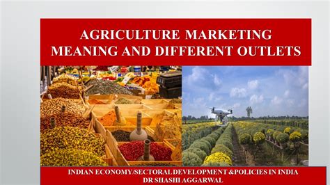 Agriculture Marketing In India Youtube