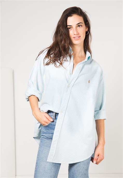 Oxfordshirt Oxford Shirt Women Jean Damas Womens Shirts