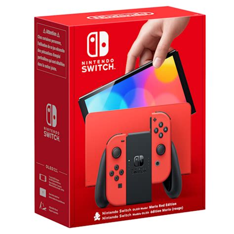 Nintendo Switch OLED Modell Mario Edition Rot Super Mario Odyssey