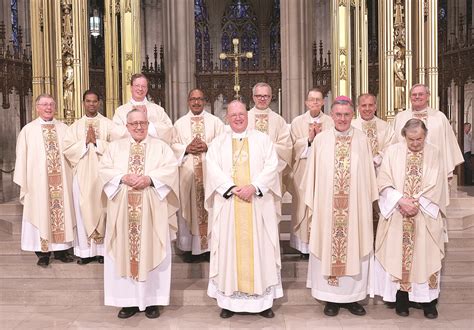 Seven Priests Celebrating Silver Jubilees Catholic New York