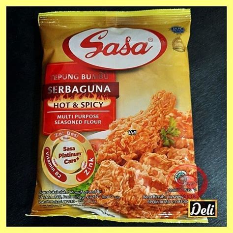 Jual Sasa Tepung Bumbu Serbaguna Hot Spicy 210gr Shopee Indonesia