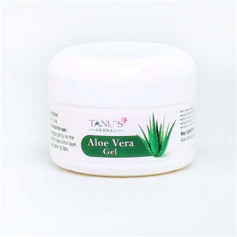 Tanu S Green ALOE VERA GEL Type Of Packaging Jar Packaging Size 50