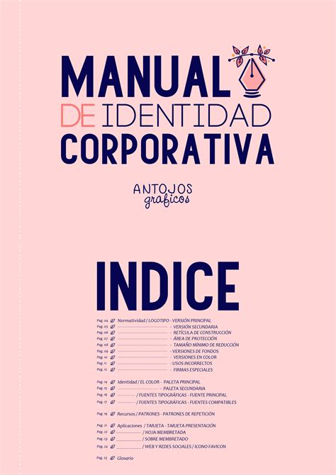 Mi Proyecto Del Curso Desarrollo De Un Manual De Identidad Corporativa Antojosgraficos By Ana