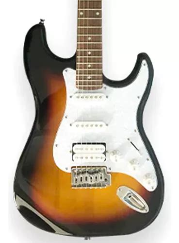 Caraya E-211 Bs Guitarra Eléctrica Stratocaster Sunburst | Meses sin ...